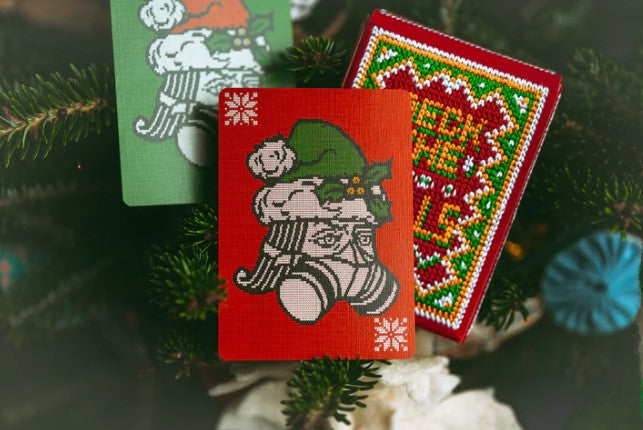 Deck The Halls Playing Cards by Kings Wild Project – Wearing an Ugly Sweater