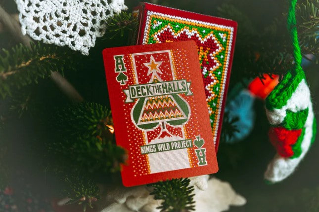 Deck The Halls Playing Cards by Kings Wild Project – Wearing an Ugly Sweater