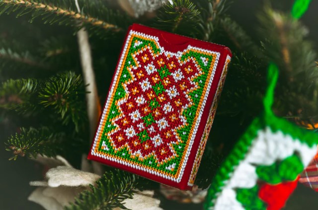 Deck The Halls Playing Cards by Kings Wild Project – Wearing an Ugly Sweater