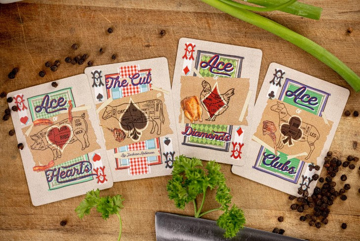 The Cut Playing Cards by Kings Wild Project – Inspired by the Butcher Shop