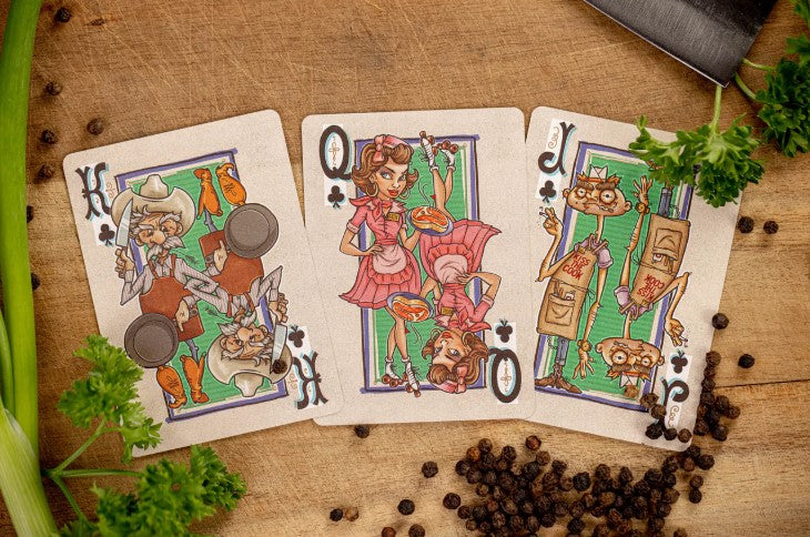 The Cut Playing Cards by Kings Wild Project – Inspired by the Butcher Shop