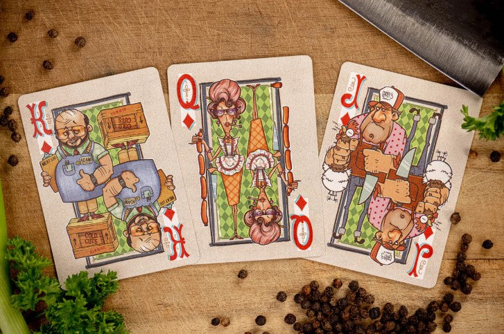 The Cut Playing Cards by Kings Wild Project – Inspired by the Butcher Shop