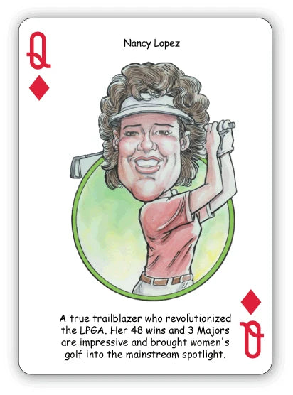 Golf Heroes Playing Cards