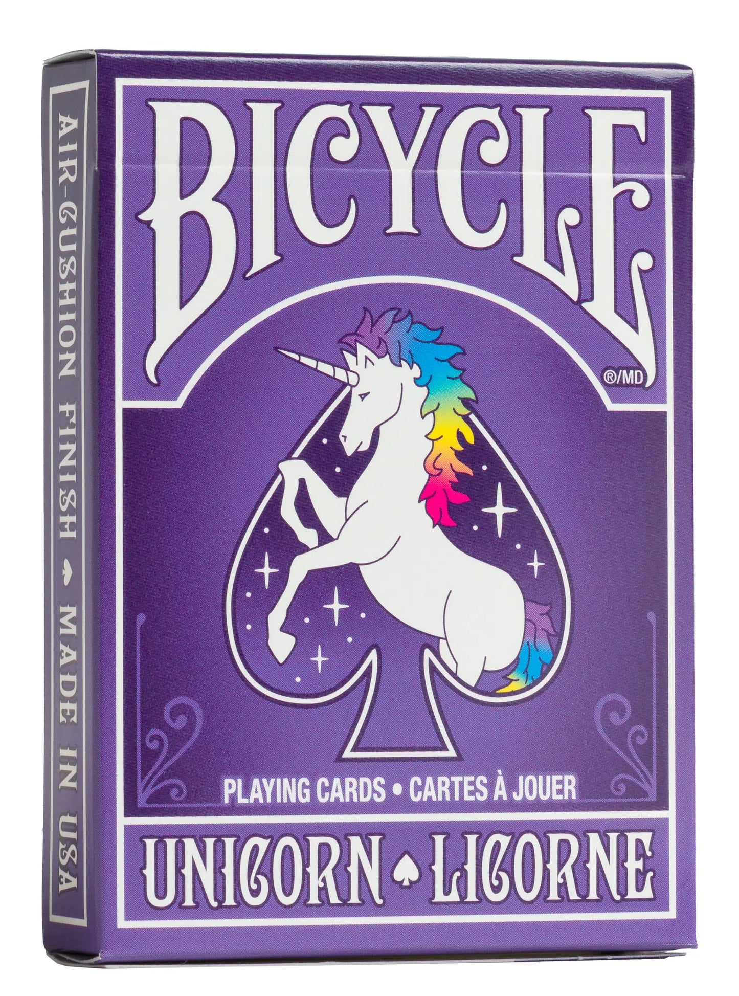 Unicorn Bicycle Playing Cards