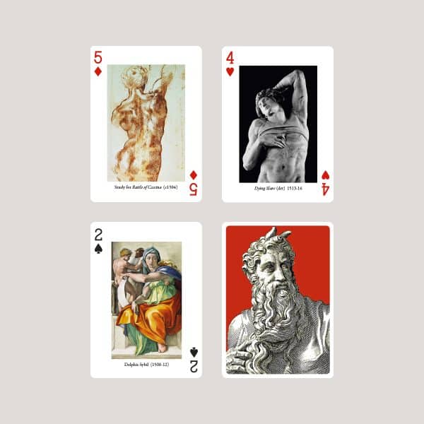 Michelangelo Playing Cards by Piatnik