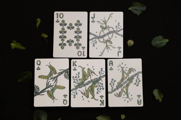 Mosaic Mantis Playing Cards by Improv Playing Cards