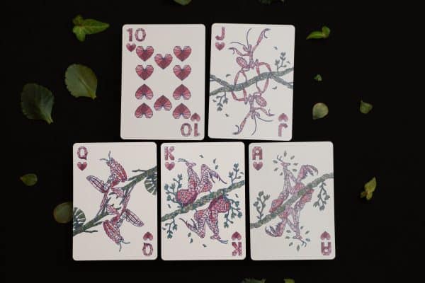 Mosaic Mantis Playing Cards by Improv Playing Cards