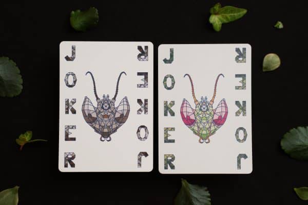 Mosaic Mantis Playing Cards by Improv Playing Cards