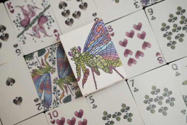 Mosaic Mantis Playing Cards by Improv Playing Cards