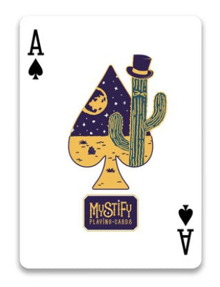 Mystify Playing Cards - A Magical Deck Inspired by the Desert Night