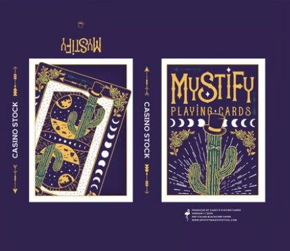 Mystify Playing Cards - A Magical Deck Inspired by the Desert Night