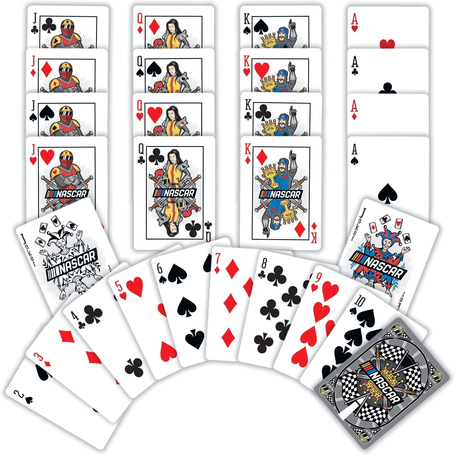 NASCAR Playing Cards - Officially Licensed Collectible ...