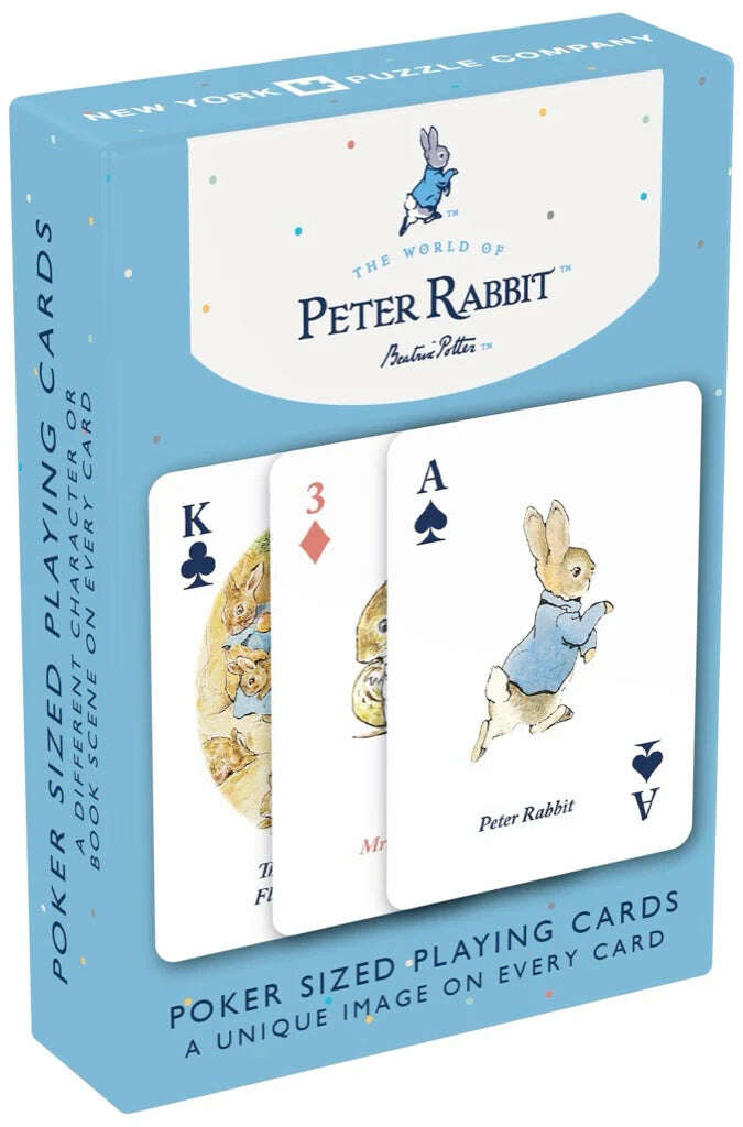 Peter Rabbit Rummy Card Game The World of Peter Rabbit Playing Cards NYPC – PlayingCardDecks.com