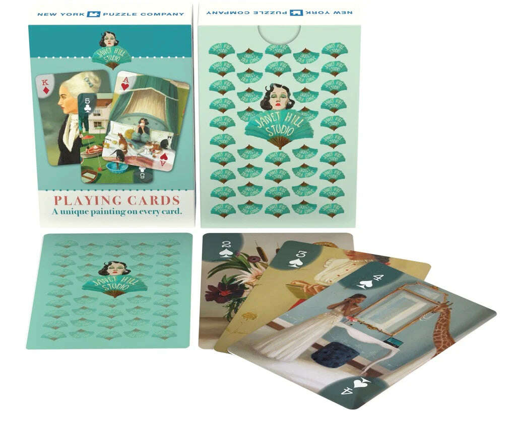 PlayingCardDecks.com-Janet Hill Studio Playing Cards NYPC