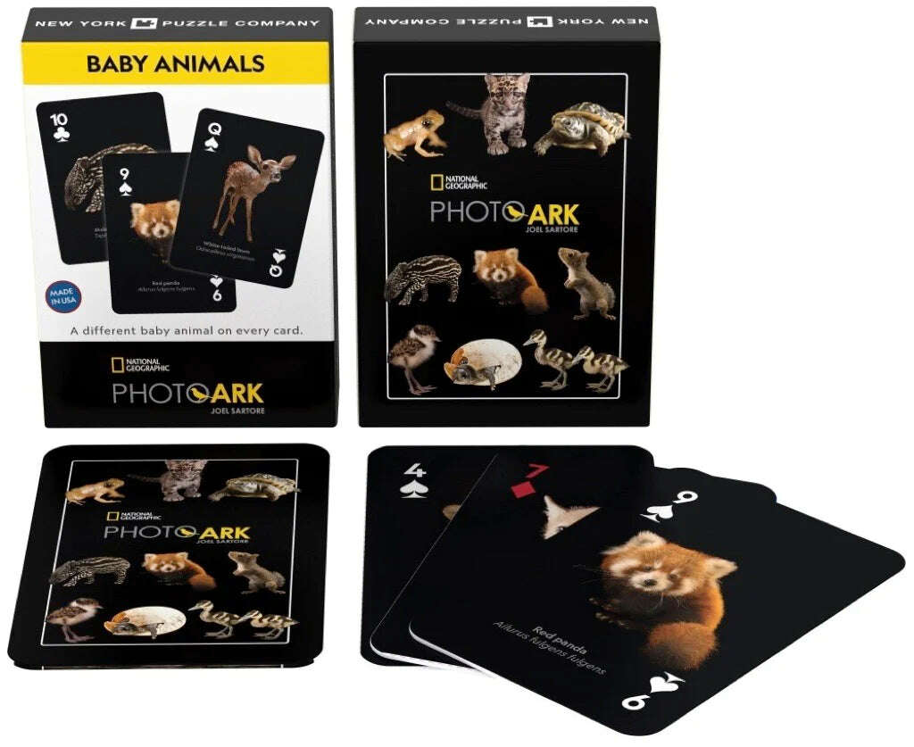 PlayingCardDecks.com-National Baby Animals Playing Cards NYPC