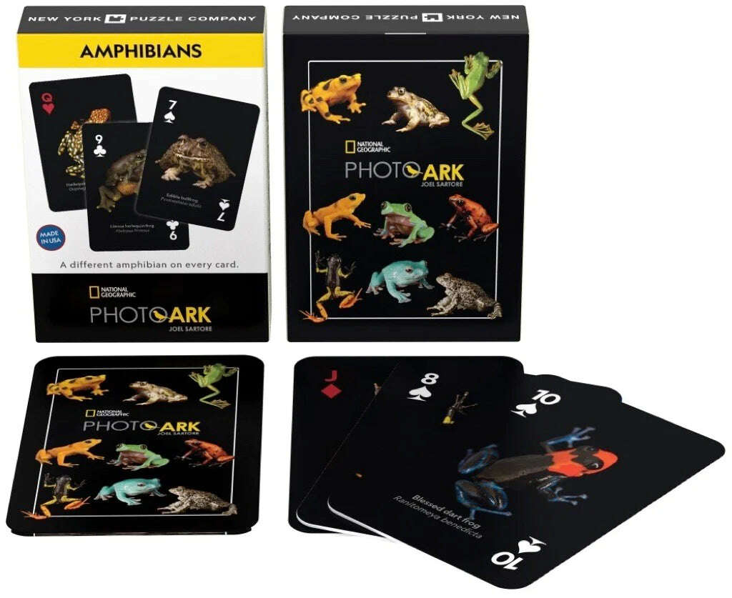 PlayingCardDecks.com-National Geographic Amphibians Playing Cards NYPC