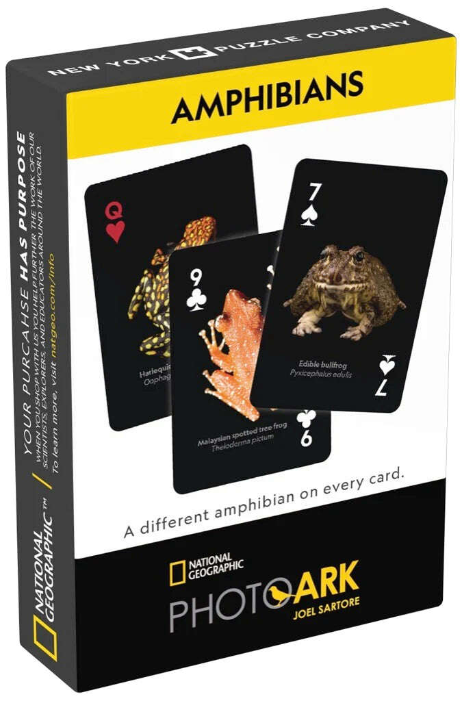 National Geographic Amphibians Playing Cards NYPC – PlayingCardDecks.com