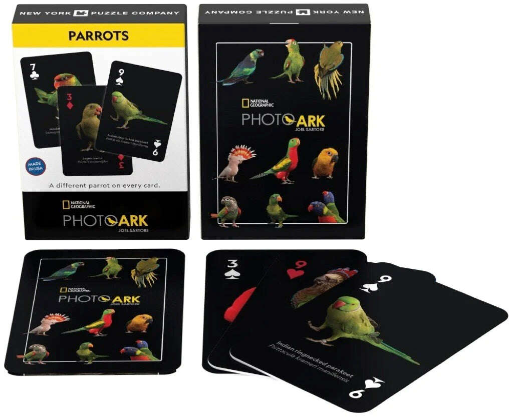 PlayingCardDecks.com-National Geographic Parrots Playing Cards NYPC