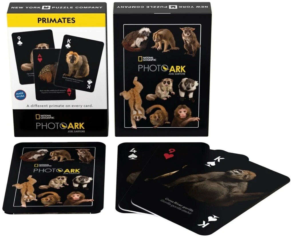 PlayingCardDecks.com-National Geographic Primates Playing Cards NYPC
