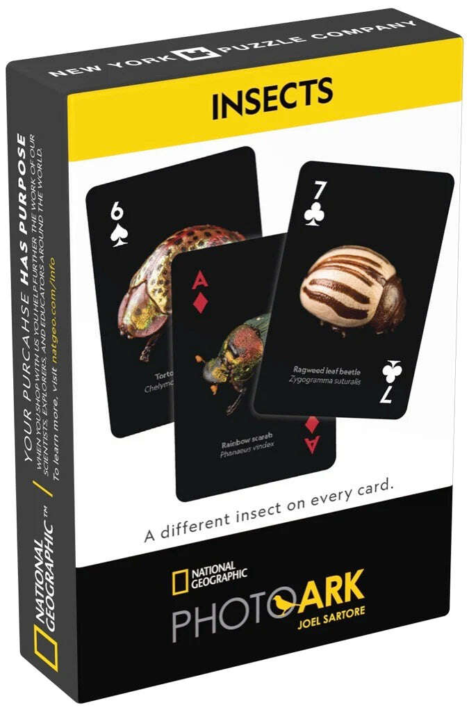 PlayingCardDecks.com-National Geographic Insects Playing Cards NYPC