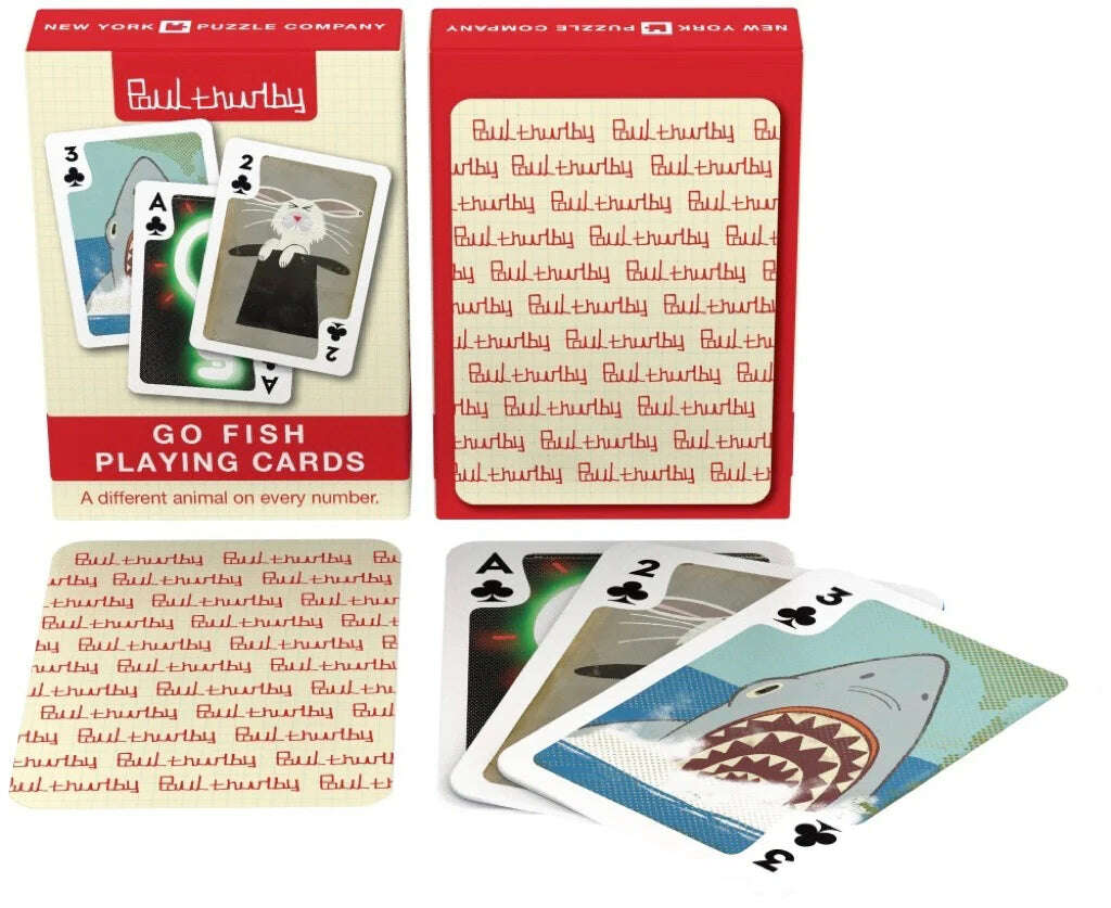 PlayingCardDecks.com-Paul Thurlby Go Fish Playing Cards NYPC
