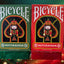Gilded Nutcracker Bicycle Playing Cards