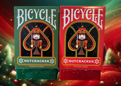 Gilded Nutcracker Bicycle Playing Cards