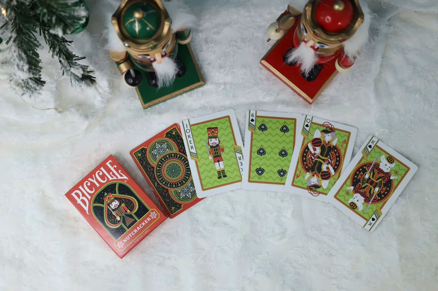 🎄FLASH SALE - Bicycle Red Nutcracker