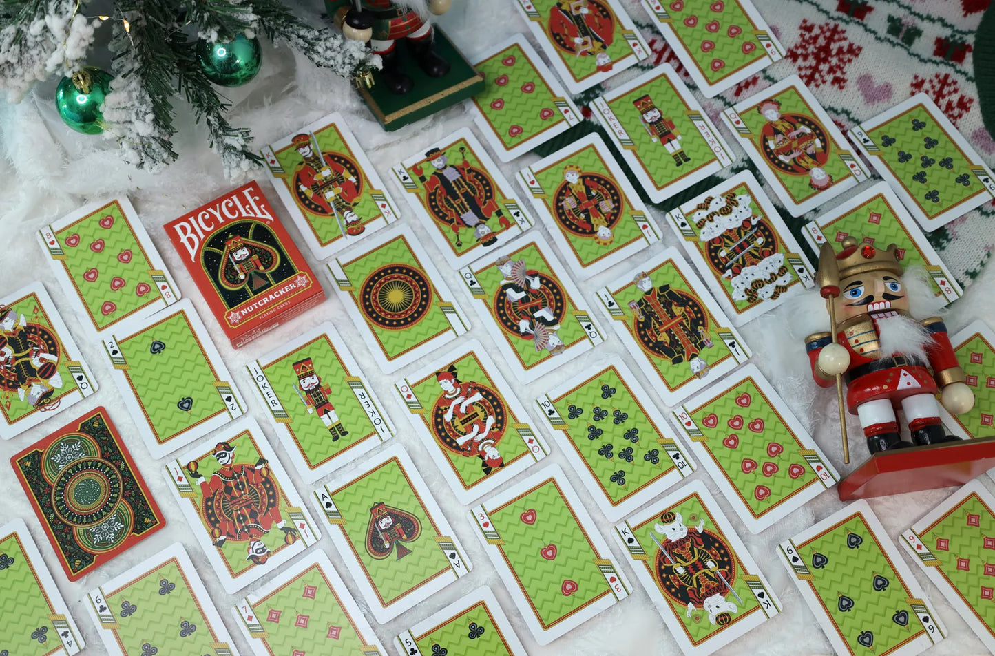 🎄FLASH SALE - Bicycle Red Nutcracker