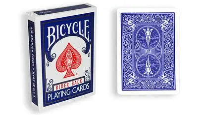 Blue One-Way Forcing Deck - 4 of Hearts