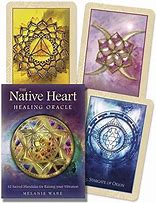 The Native Heart Healing Oracle Cards Blue Angel