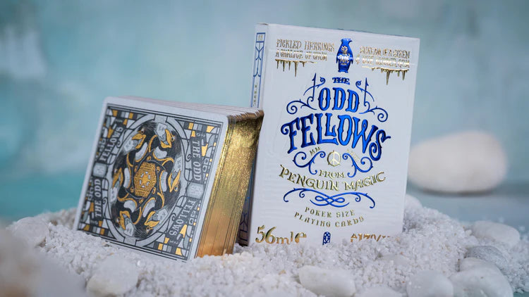 Odd Fellows Playing Cards The Dude - Golden Snowflake Edition