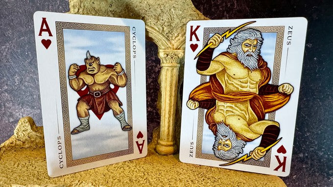 Mount Olympus Playing Cards by Midnight Cards