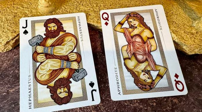 Mount Olympus Playing Cards by Midnight Cards
