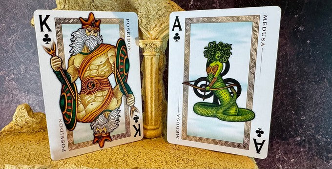Mount Olympus Playing Cards by Midnight Cards