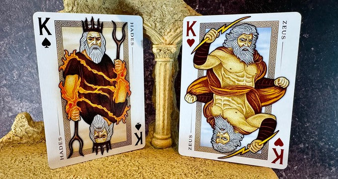 Mount Olympus Playing Cards by Midnight Cards