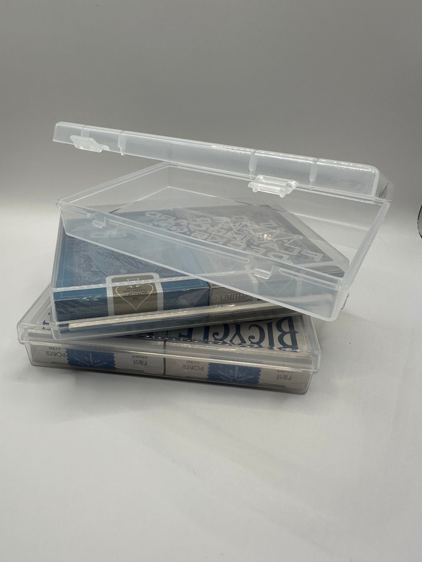 PCD Clear Plastic 2 Deck Set Box – Finally an affordable solution for your favorite sets!