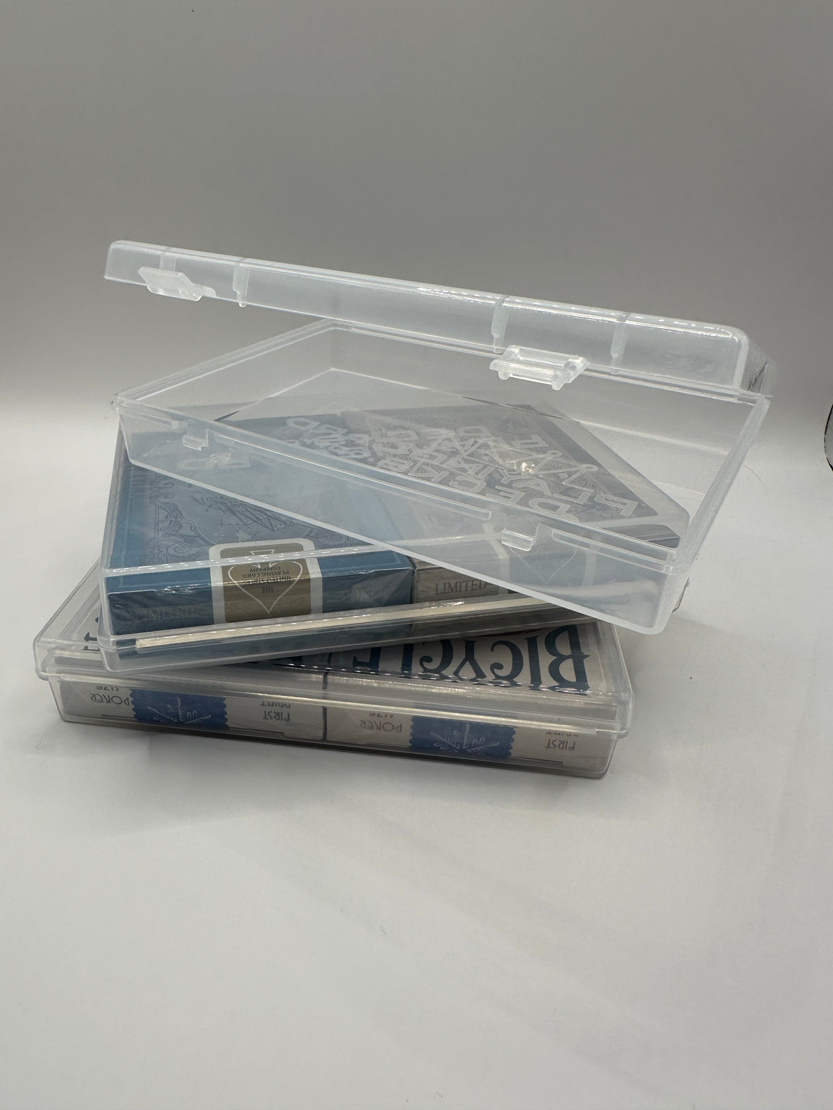 Pcd Internrt Box PCD Clear Plastic 2 Deck Set Box – Finally an affordable solution for ...