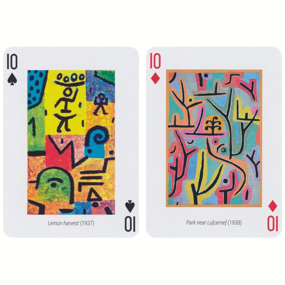 Paul Klee Playing Cards by Piatnik