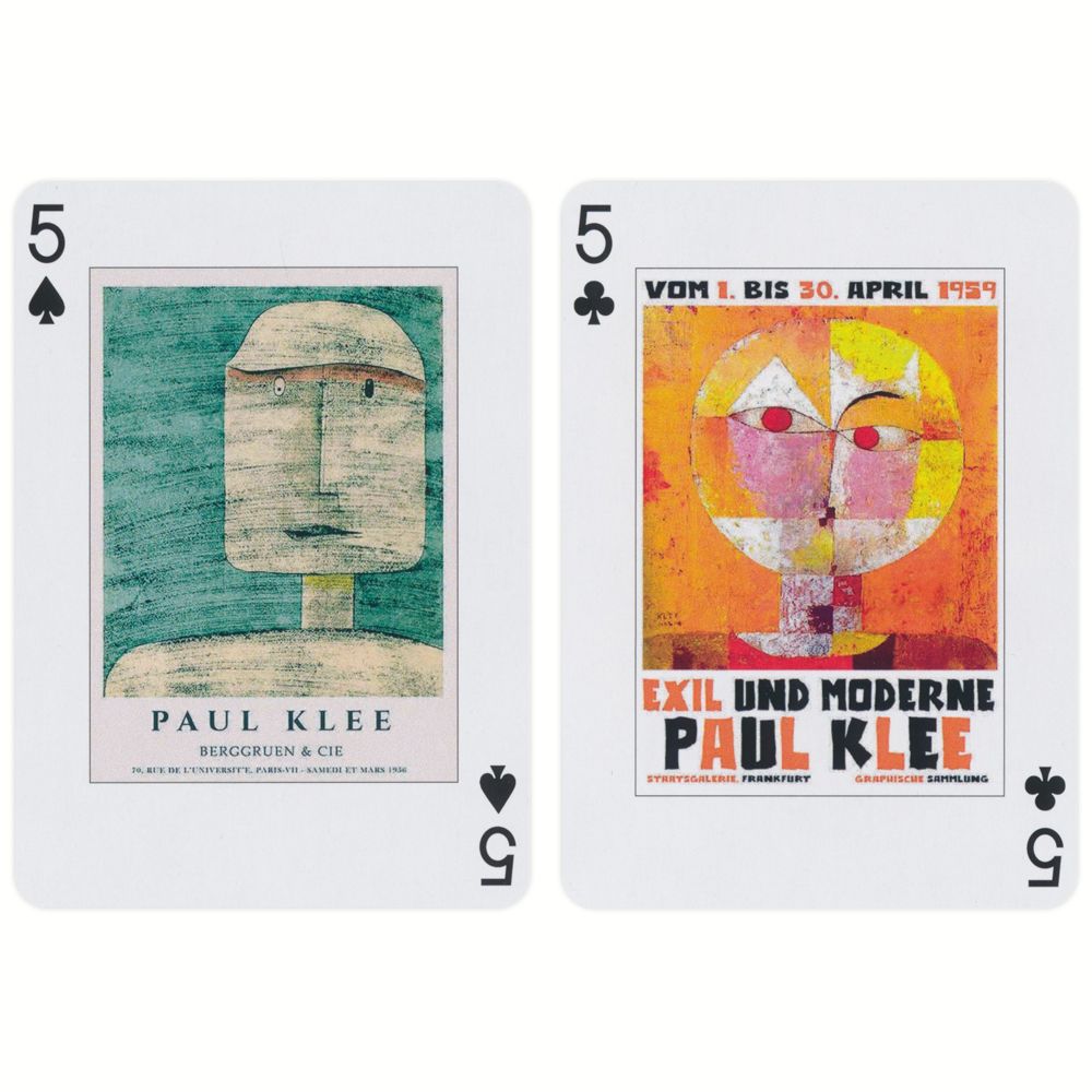 Paul Klee Playing Cards by Piatnik