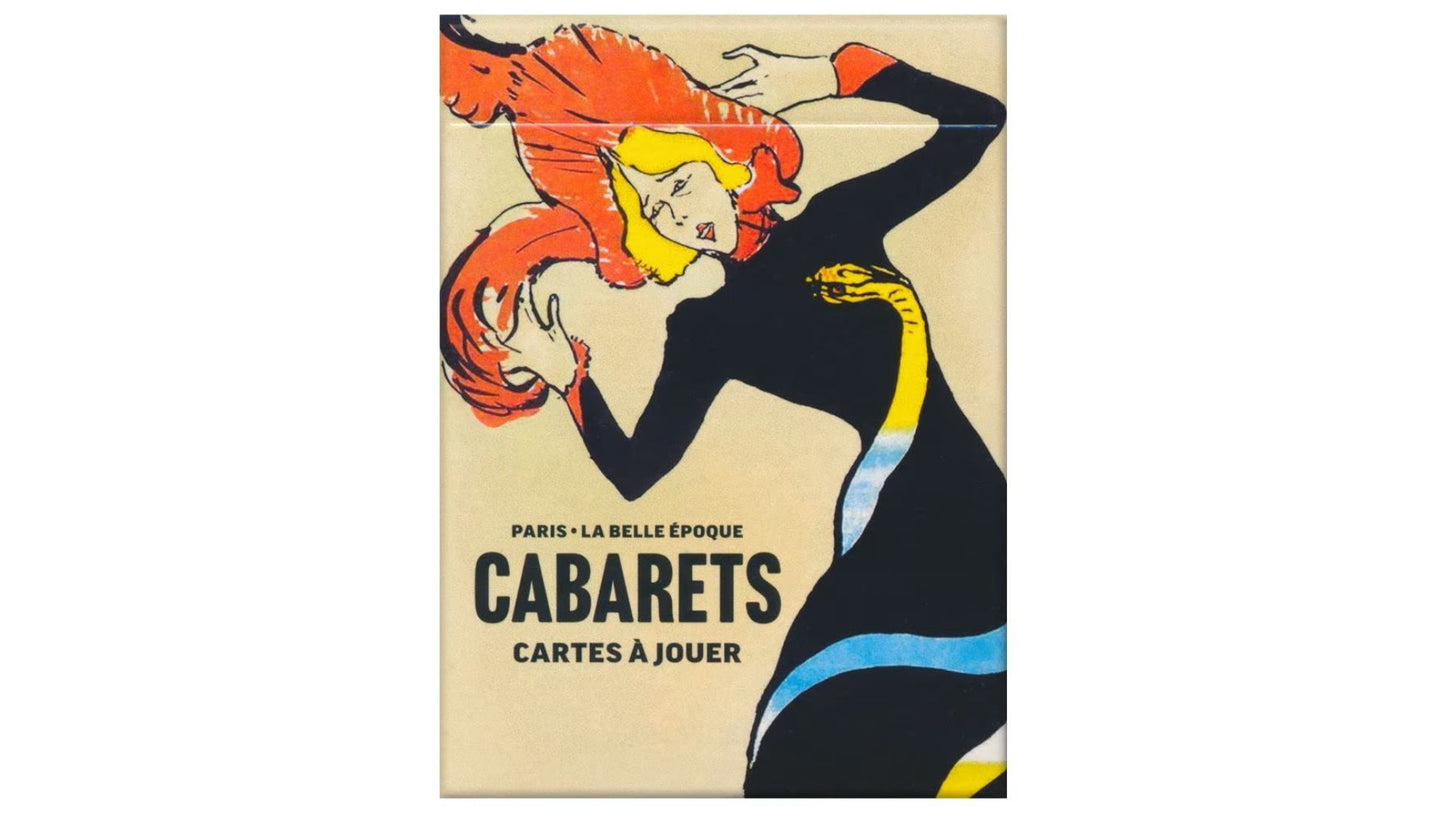 Cabarets Playing Cards by Piatnik – A Dazzling Tribute to Parisian Nightlife