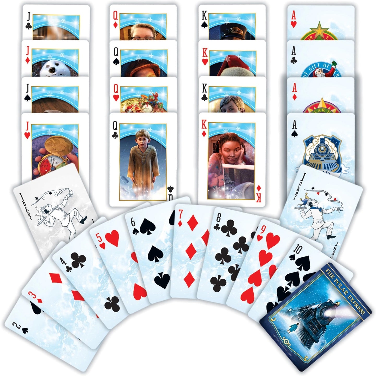 The Polar Express Playing Cards - Celebrate the Magic of Christmas