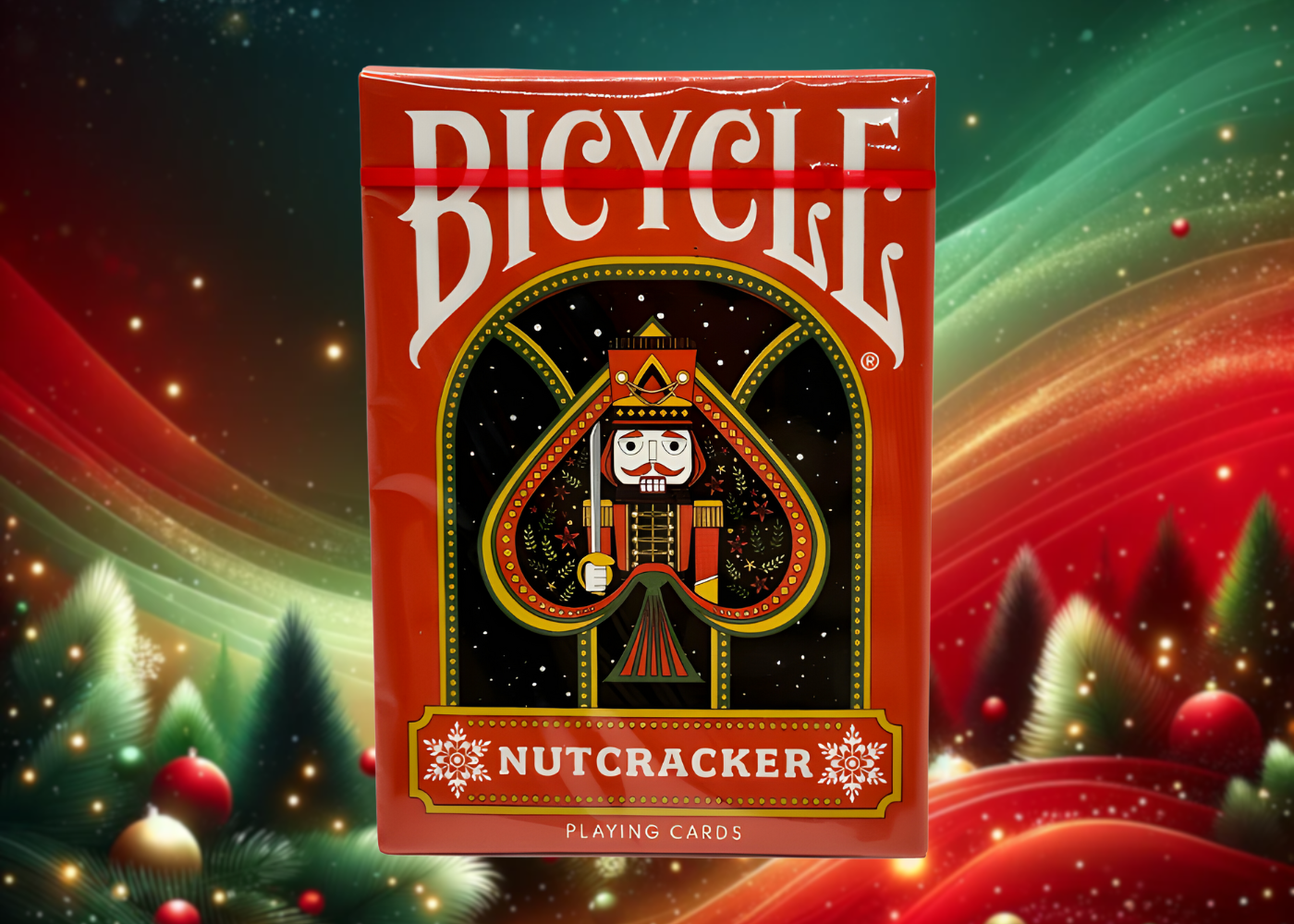 Nutcracker Bicycle Stripper Playing Cards