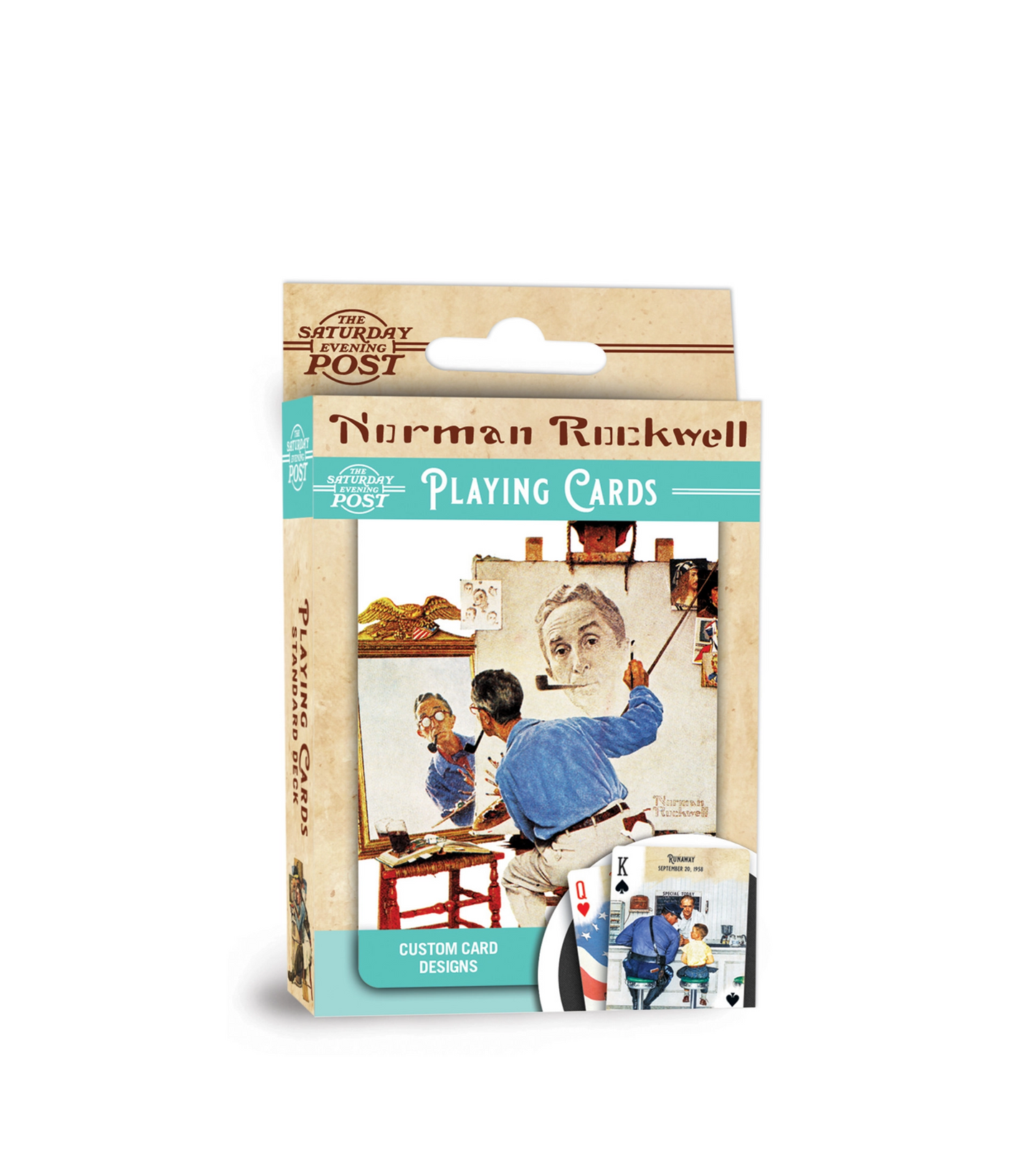 Saturday Evening Post – Norman Rockwell Playing Cards - Officially Licensed