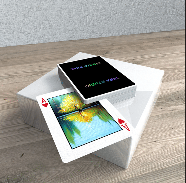 Limited Edition Geo Playing Cards by Tara Studio - Nature's Wonders in Your Hands