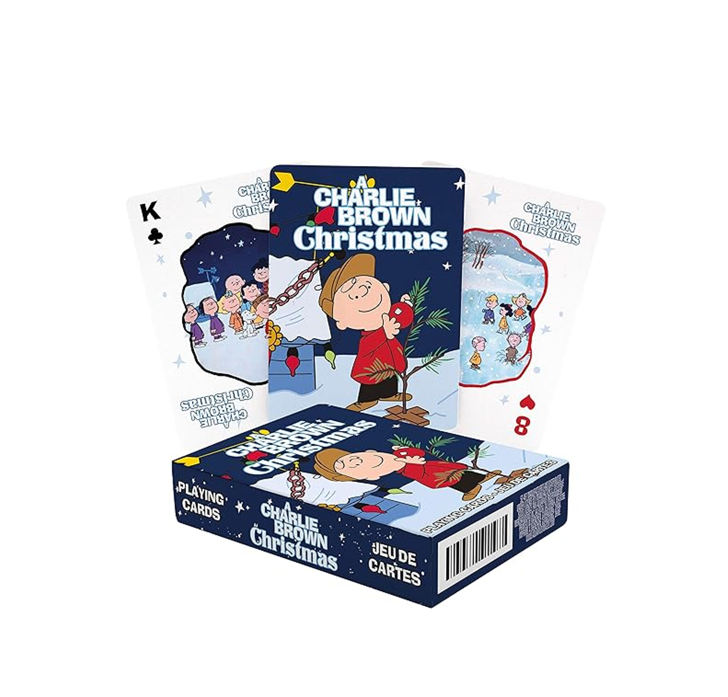 Charlie Brown Christmas Playing Cards by Aquarius