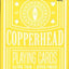 Copperhead v2 Viper Finish-Yellow Playing Cards