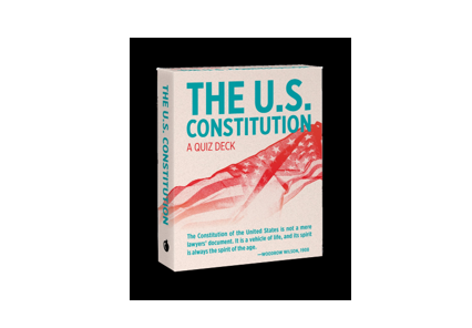 The U.S. Constitution Quiz Deck Knowledge Cards