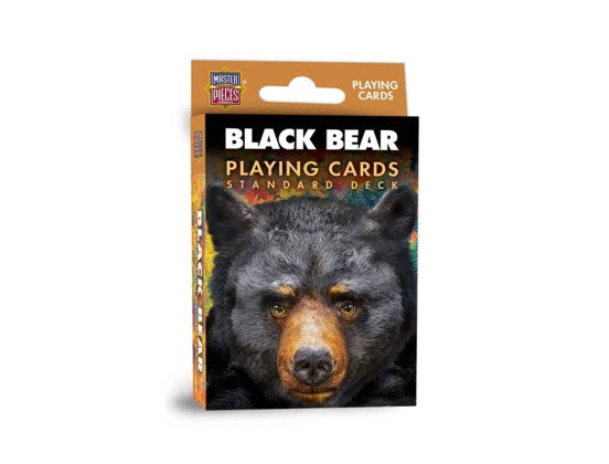 Black Bear Playing Cards by Masterpieces