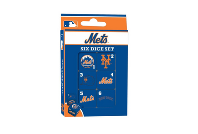 New York Mets Dice Set by Masterpieces